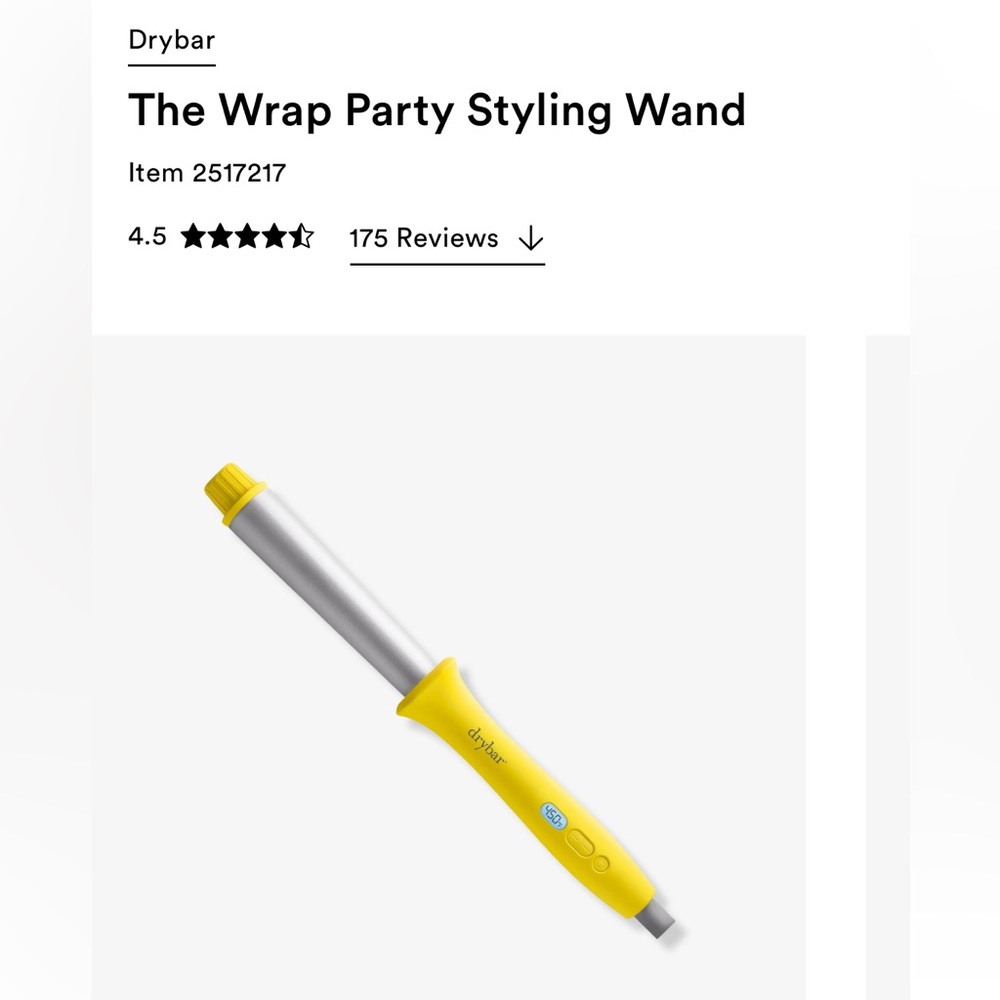 Drybar styling wand